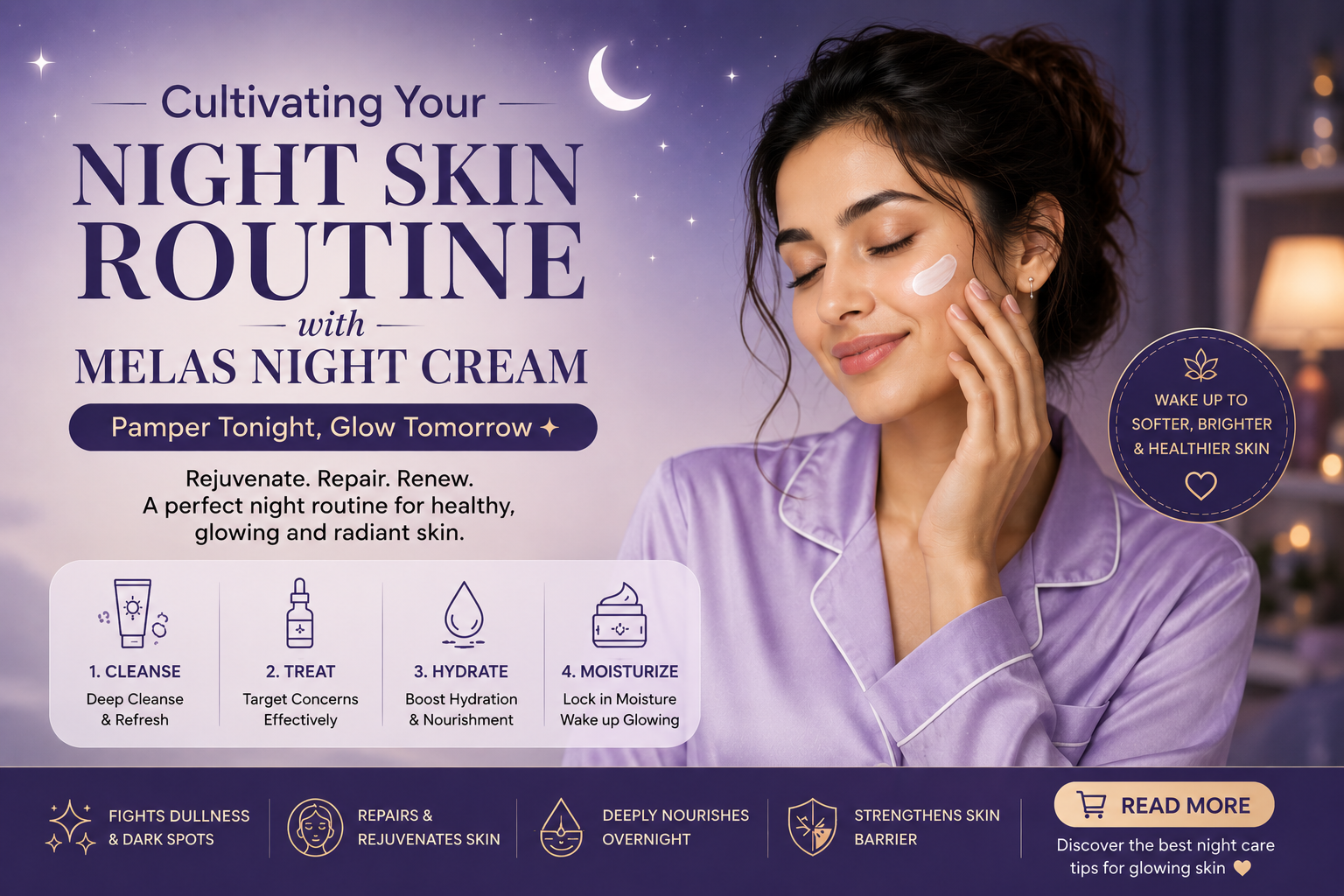 Cultivating Your Night Skin Routine with Melas Night Cream