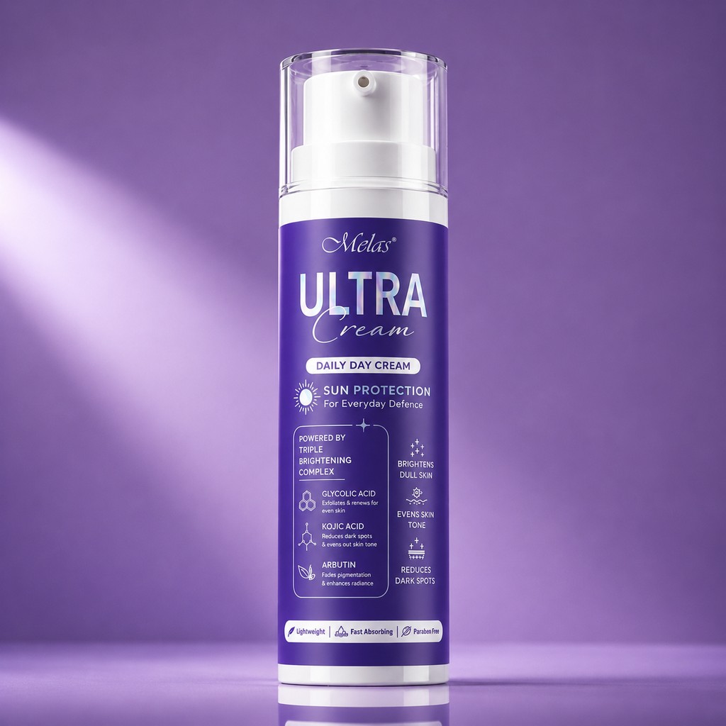 Melas Ultra Cream – Brightening Day Cream with Sun Protection