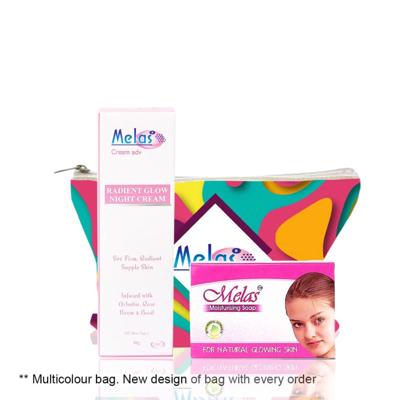 Melas Night cream & Moisturising Soap Combo