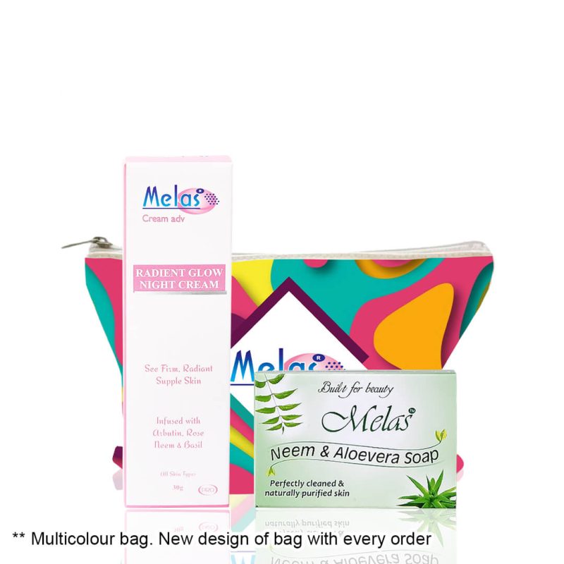 Melas Night cream & Neem Aloe Vera Soap Combo