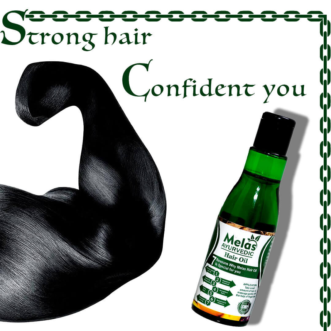 Melas Ayurvedic Hair Oil