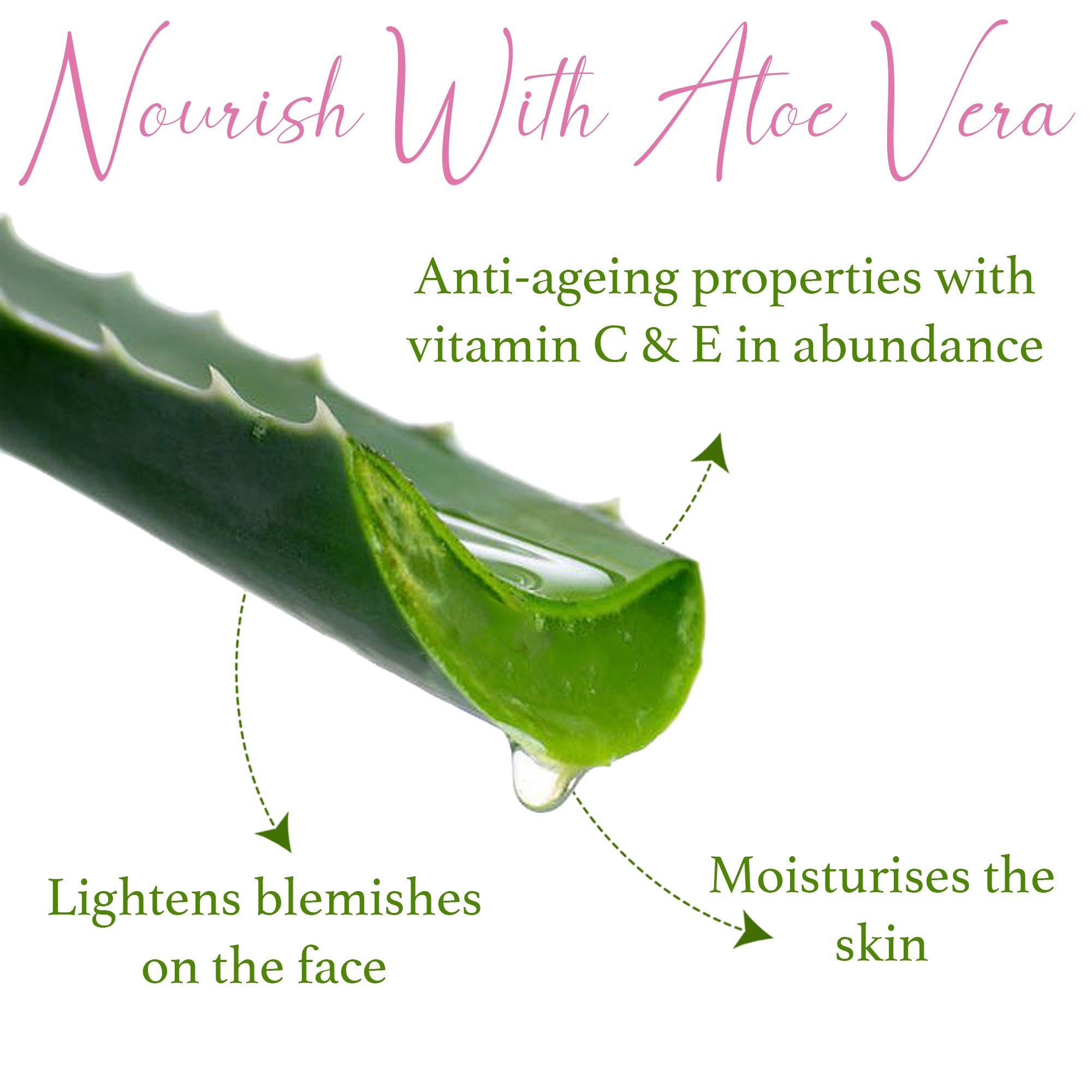 Moisturising Aloe Vera Soap (Pack of 8 )