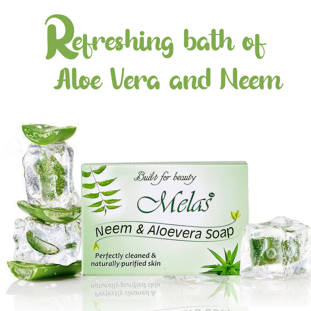 Neem & Aloe Vera Soap (Pack of 8 )