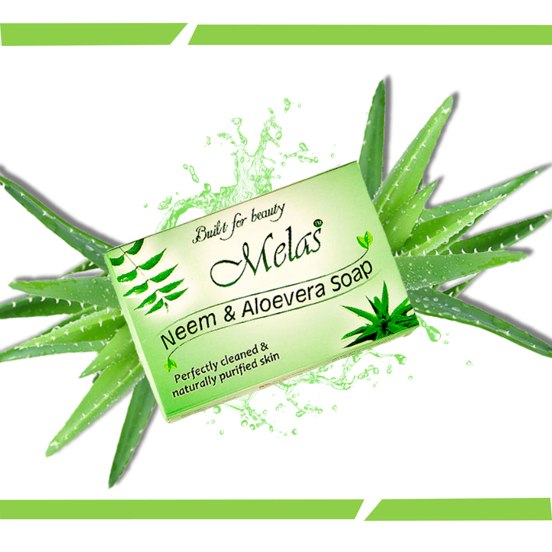 Neem & Aloe Vera Soap (Pack of 8 )