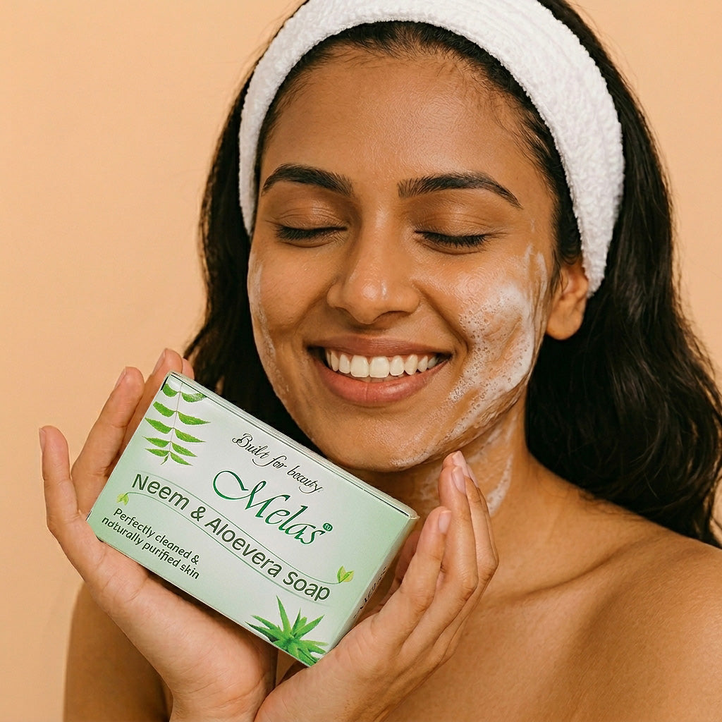 Neem & Aloe Vera Soap (Pack of 8 )